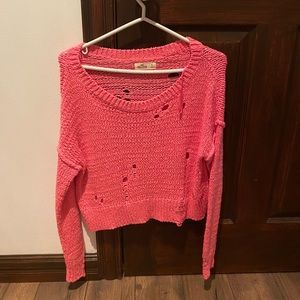Pink sweatshirt from Hollister